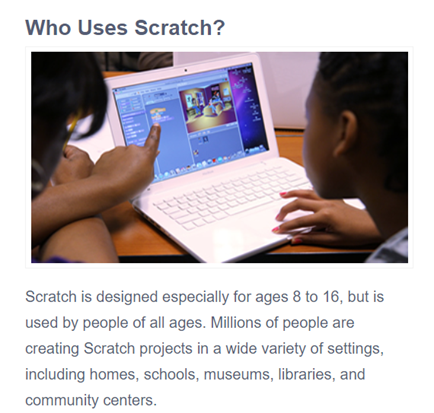 Who uses Scratch