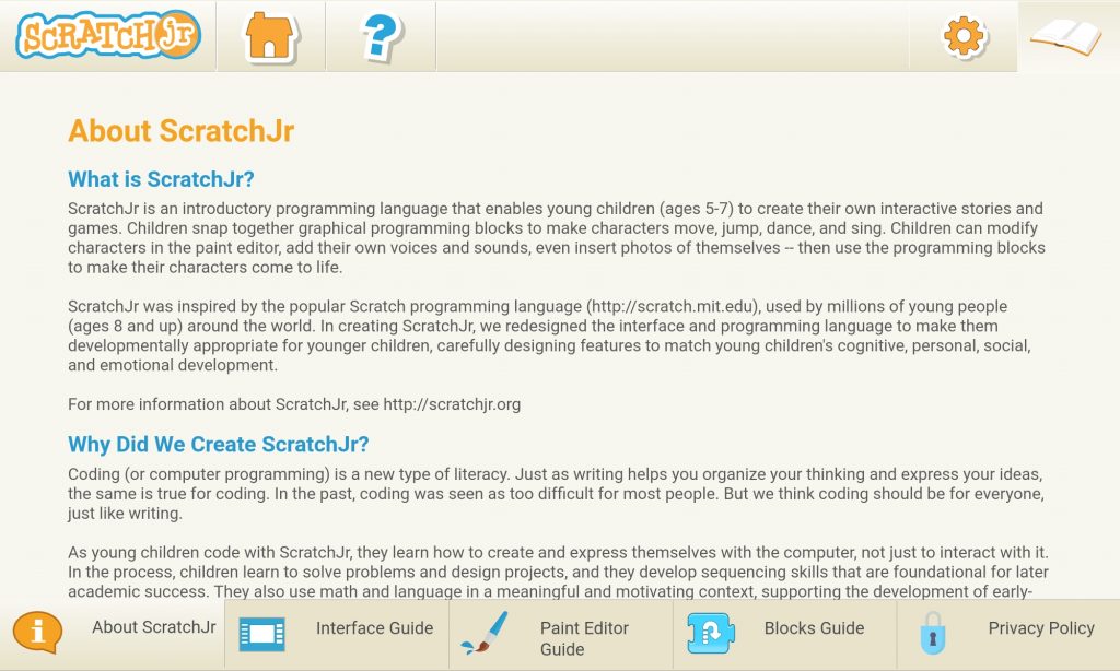 About ScratchJr